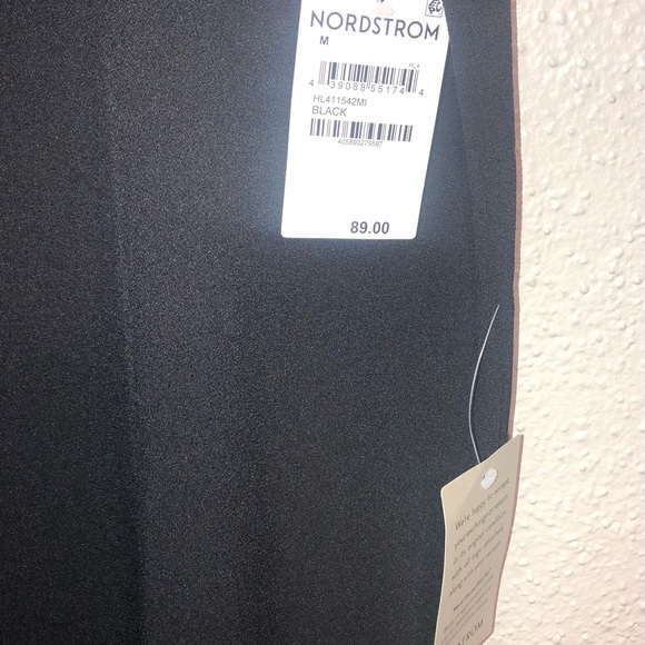 CHELSEA 28 Medium Size Dress N.W.T. Solid Black Short Sleeve - Picture 2 of 7